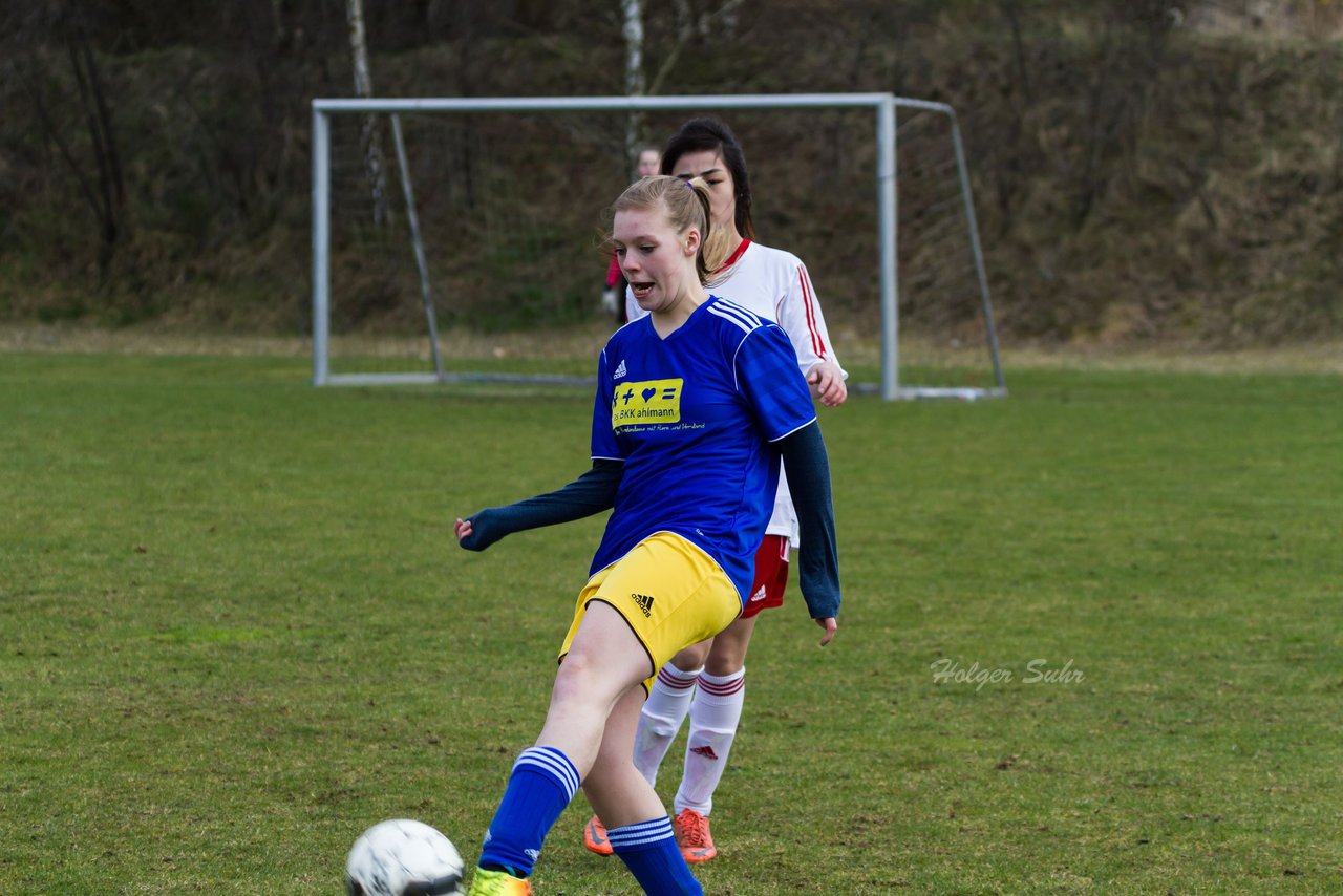 Bild 217 - B-Juniorinnen Tus Tensfeld - TSV Gnutz o.W. : Ergebnis: 1:3